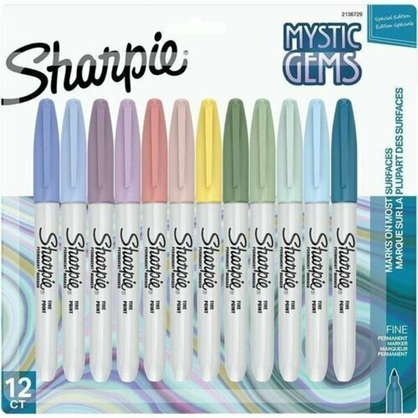 Newell Brands Marker, Mystic Gems, Fine, Assorted, 12PK SAN2136729